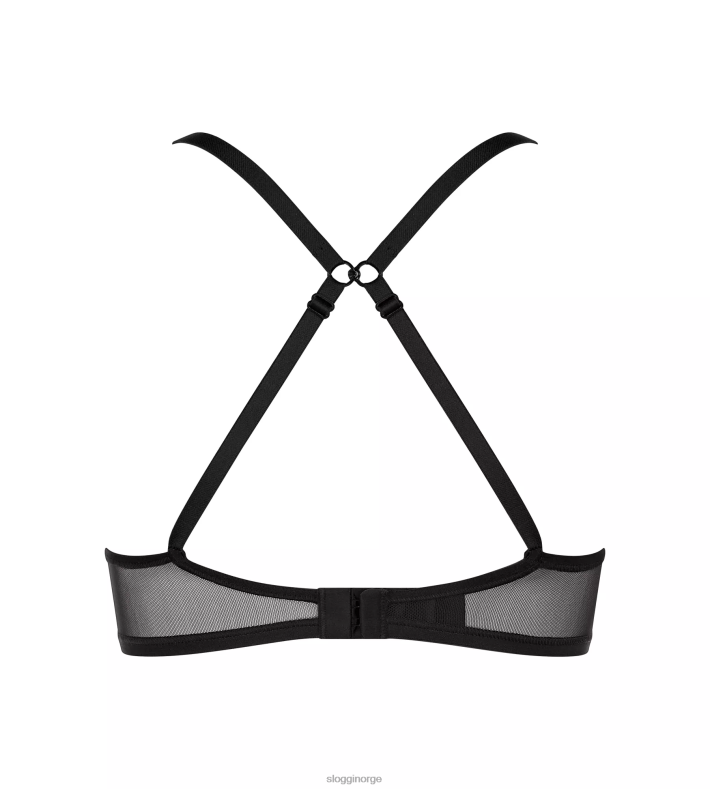 BHer | sloggi myk tilpasset push-up bh kvinner svart DR66271