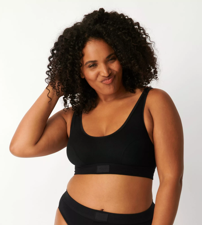 BHer | sloggi dobbel komfort BH-topp kvinner svart DR662169