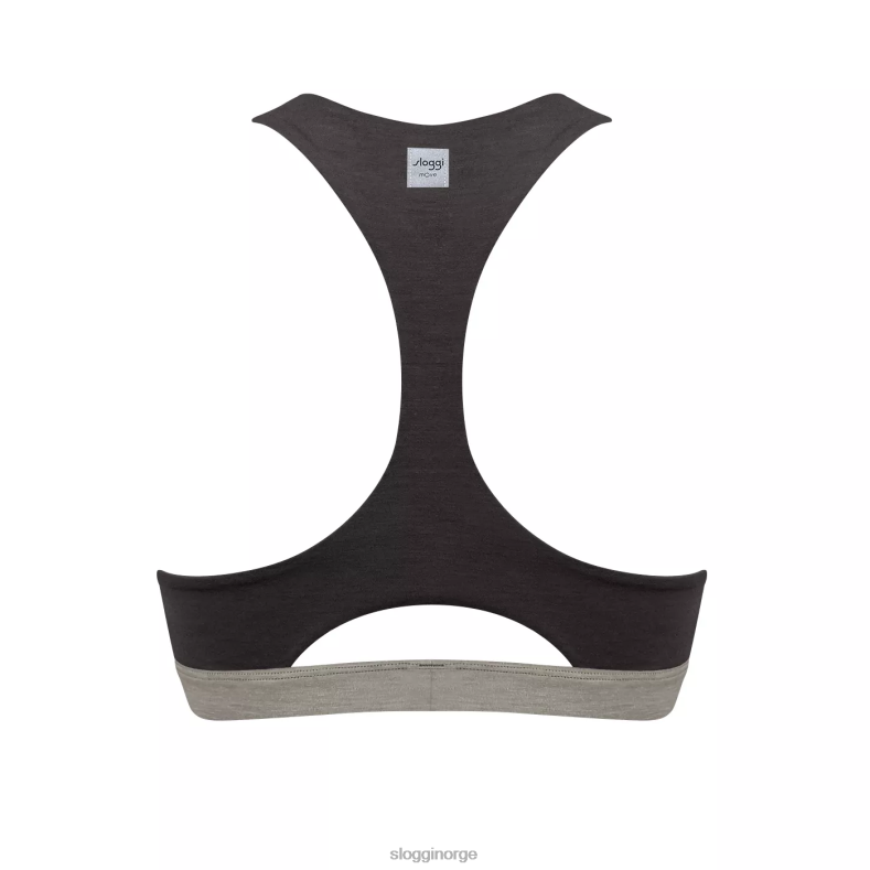 BHer | sloggi move flow bh-topp kvinner svart kombinasjon DR662611
