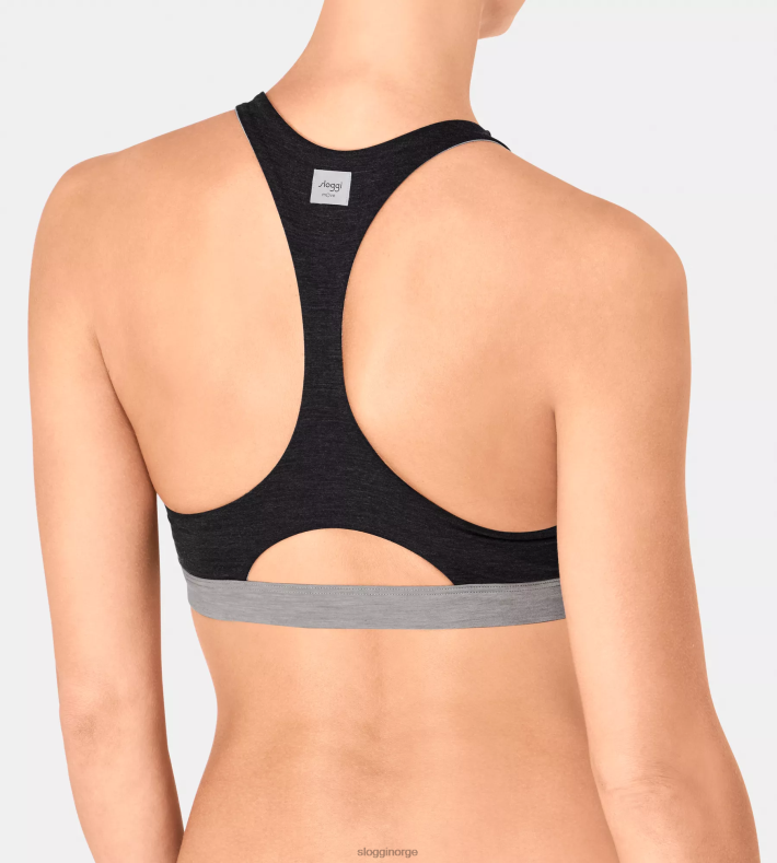 BHer | sloggi move flow bh-topp kvinner svart kombinasjon DR662611