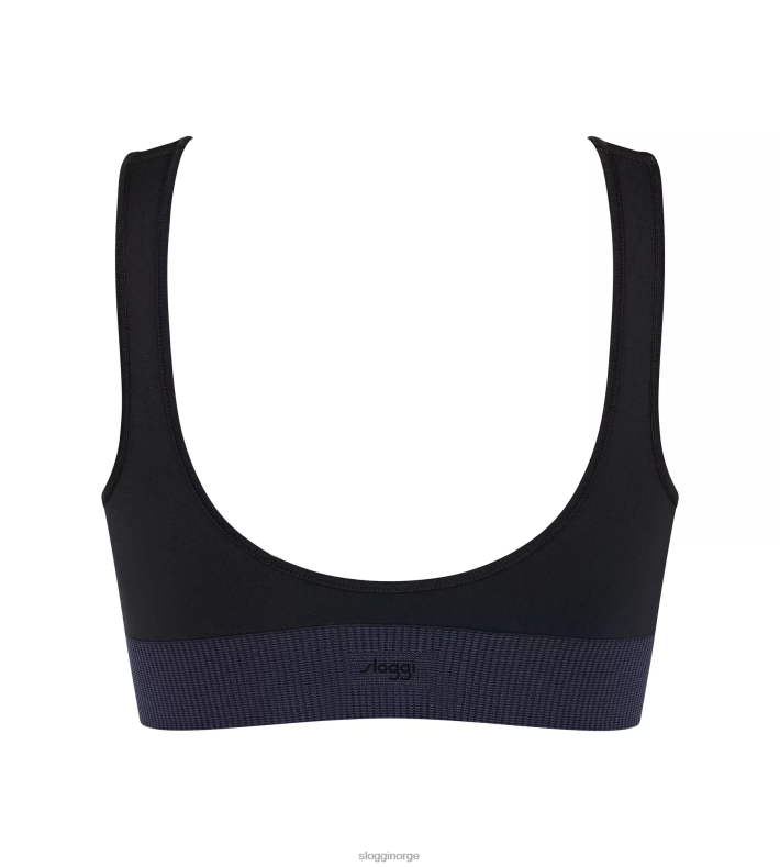 BHer | sloggi noensinne infundert aloe BH-topp kvinner svart DR662243
