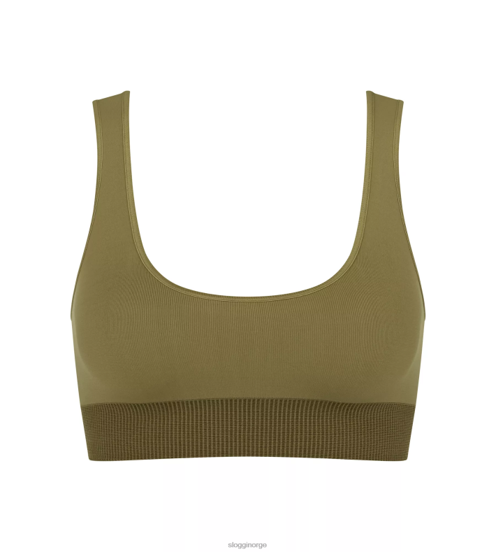 BHer | sloggi noensinne infundert cbd bh-topp kvinner martini oliven DR662476