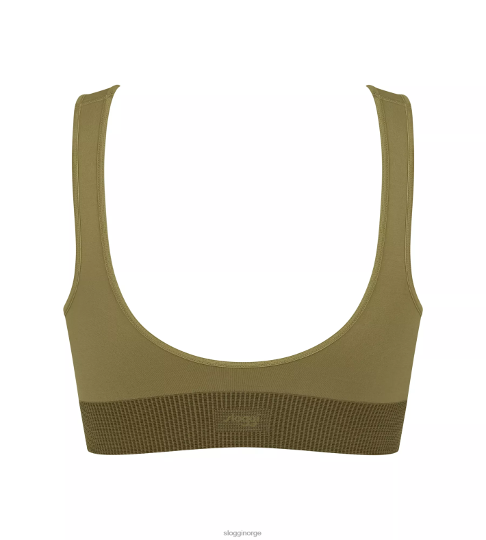 BHer | sloggi noensinne infundert cbd bh-topp kvinner martini oliven DR662476