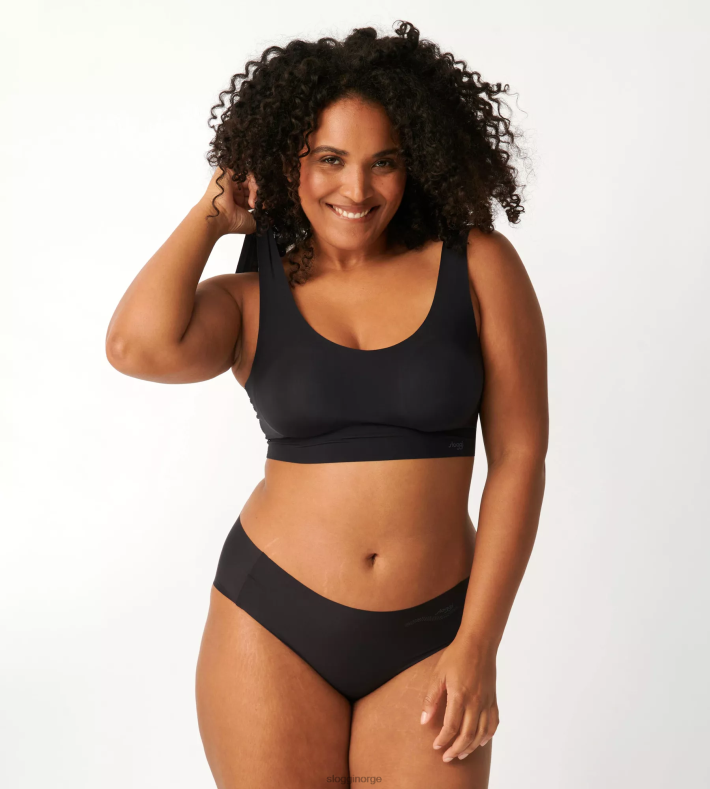 BHer | sloggi null følelse BH-topp kvinner brun - mørk kombinasjon DR662631