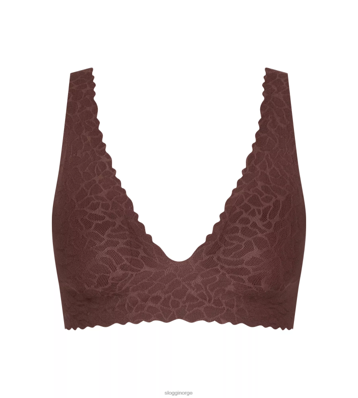 BHer | sloggi null følelse av blondetopp kvinner ibenholt brun DR662624