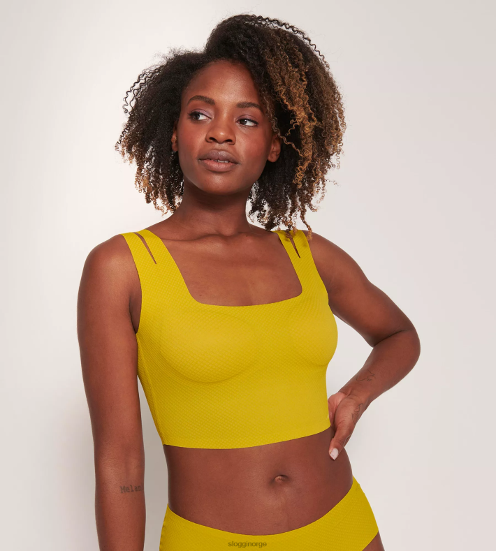 BHer | sloggi null følelse flyt topp kvinner sommer lime DR662432