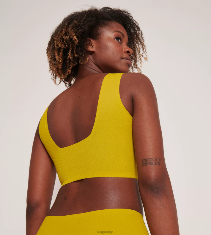 BHer | sloggi null følelse flyt topp kvinner sommer lime DR662432