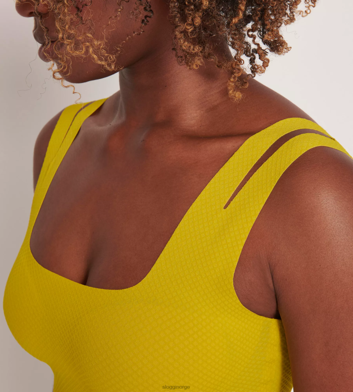 BHer | sloggi null følelse flyt topp kvinner sommer lime DR662432