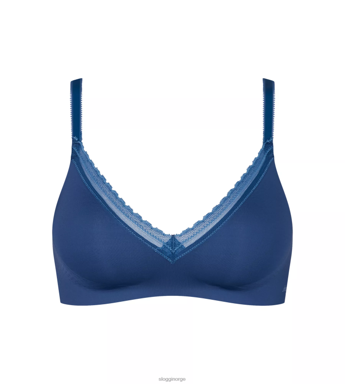 BHer | sloggi body adapt twist bralette kvinner blå safir DR6626