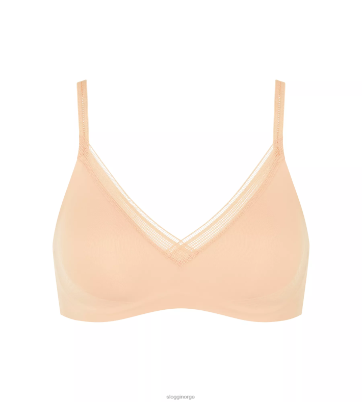 BHer | sloggi body adapt twist bralette kvinner pulver oransje DR662190