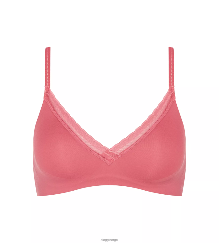 BHer | sloggi body adapt twist bralette kvinner ørkenrose DR662292