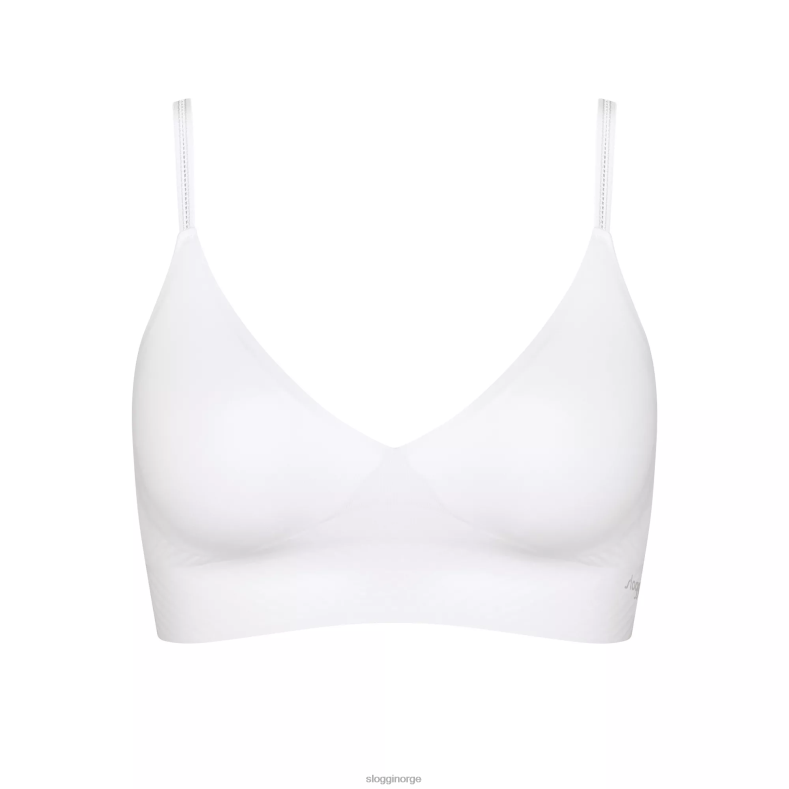 BHer | sloggi kroppstilpasset bralette kvinner hvit DR662128