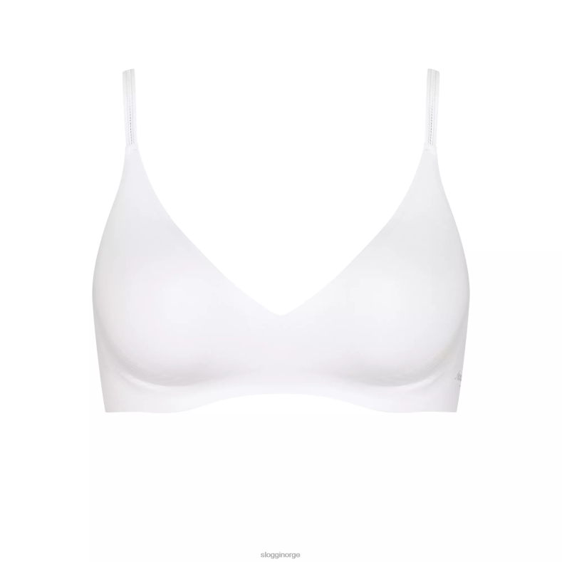 BHer | sloggi kroppstilpasset bralette kvinner hvit DR662367