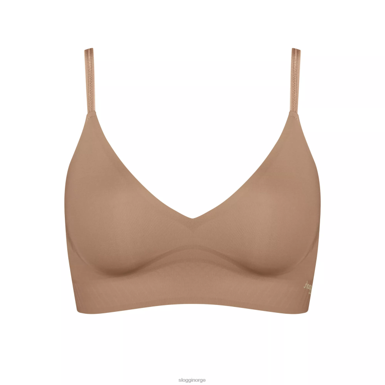 BHer | sloggi kroppstilpasset bralette kvinner nostalgisk brun DR662138