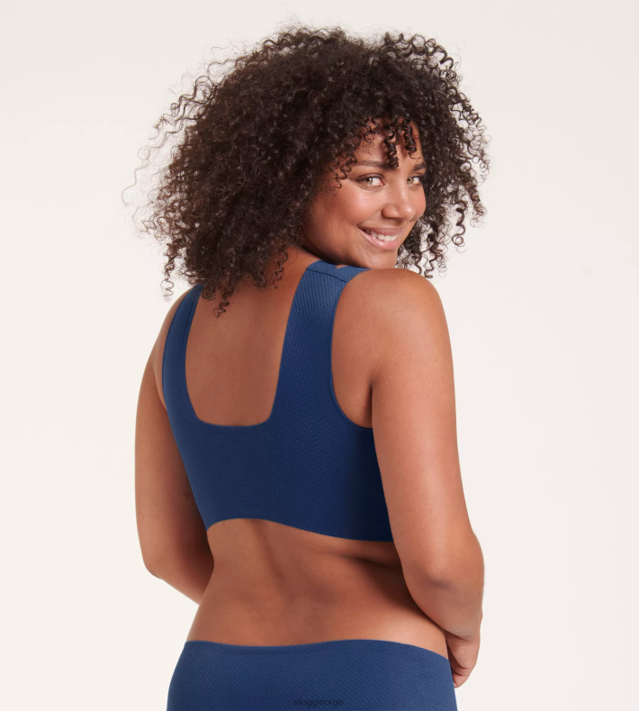 BHer | sloggi null følelse flyt bralette kvinner blå safir DR662141