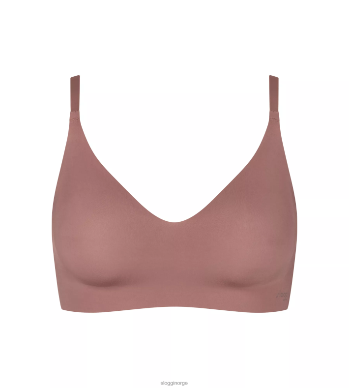 BHer | sloggi null mikrofiber 2.0 bralette kvinner kakao DR662515