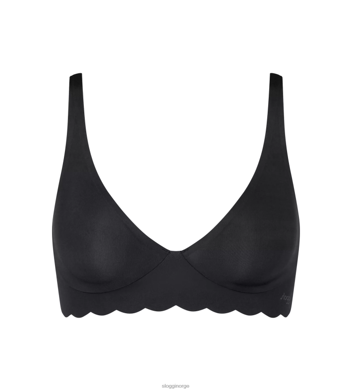 BHer | sloggi null mikrofiber bralette kvinner svart DR662302