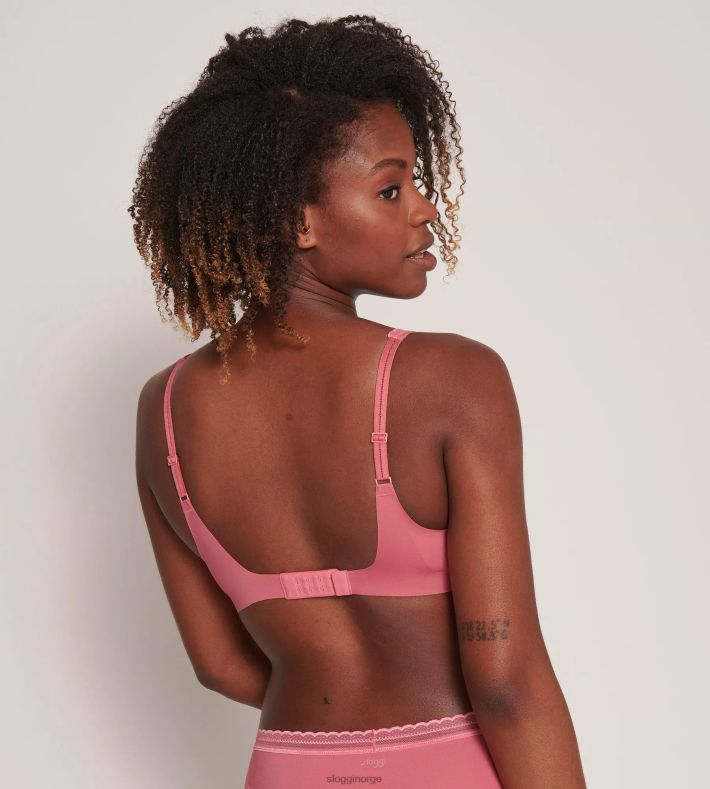BHer | sloggi body adapt vri vattert BH kvinner ørkenrose DR662376