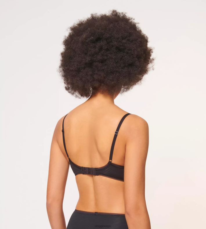 BHer | sloggi ever fresh pluss vattert BH kvinner svart DR662222