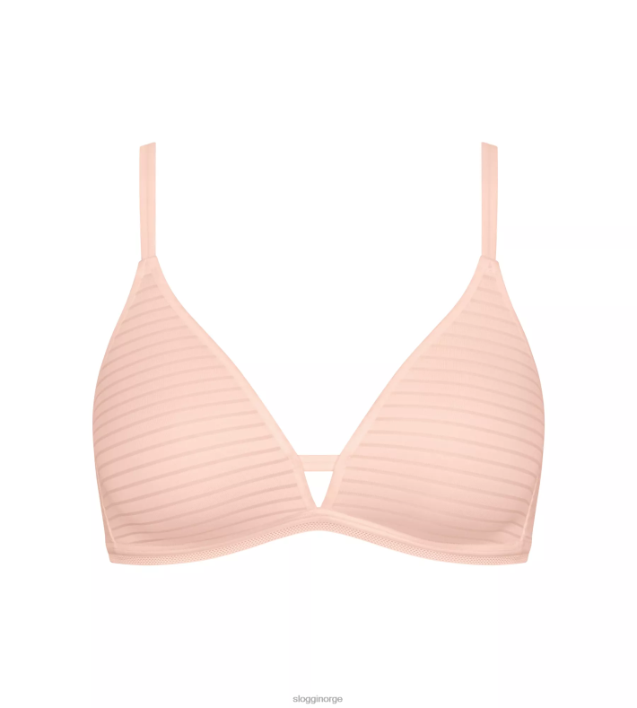 BHer | sloggi ever fresh pluss vattert BH kvinner v s terrakotta DR662570