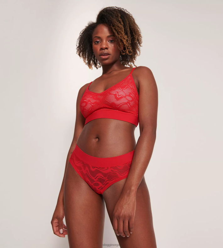 BHer | sloggi go allround polstret BH med blonder kvinner mote DR662526