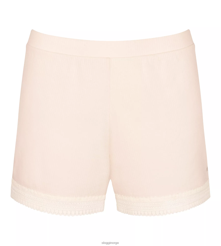 loungewear | sloggi gå ribbet shorts kvinner angora DR662225