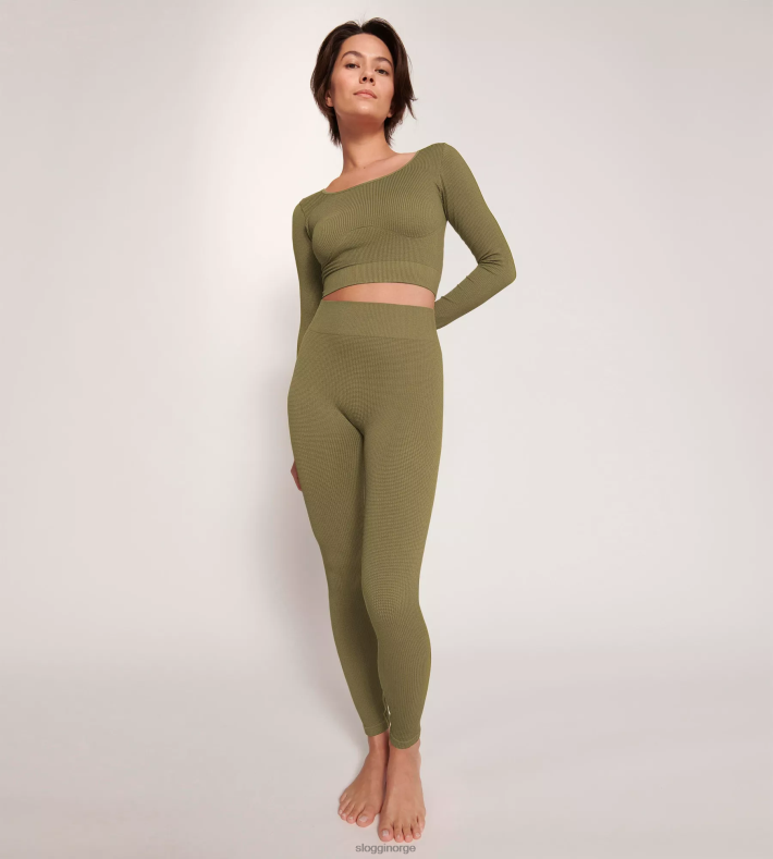loungewear | sloggi noensinne infundert cbd leggings kvinner martini oliven DR662481