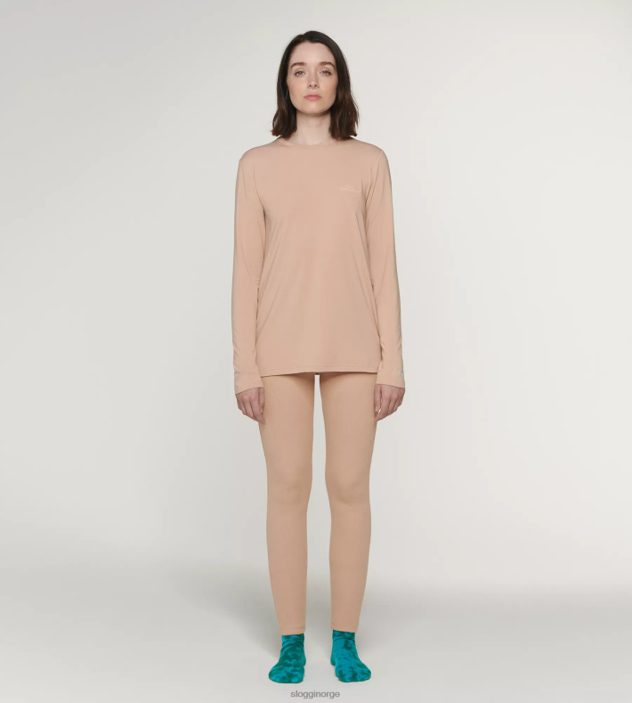 loungewear | 032C X sloggi langermet topp kvinner ny beige DR662555