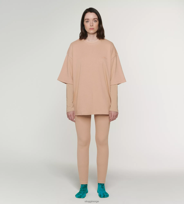 loungewear | 032C X sloggi langermet topp kvinner ny beige DR662555