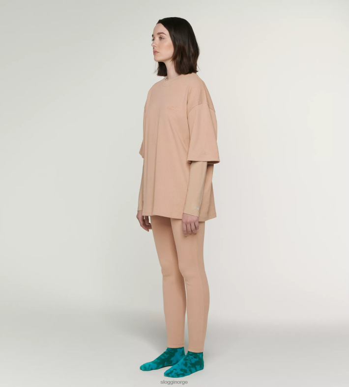 loungewear | 032C X sloggi langermet topp kvinner ny beige DR662555