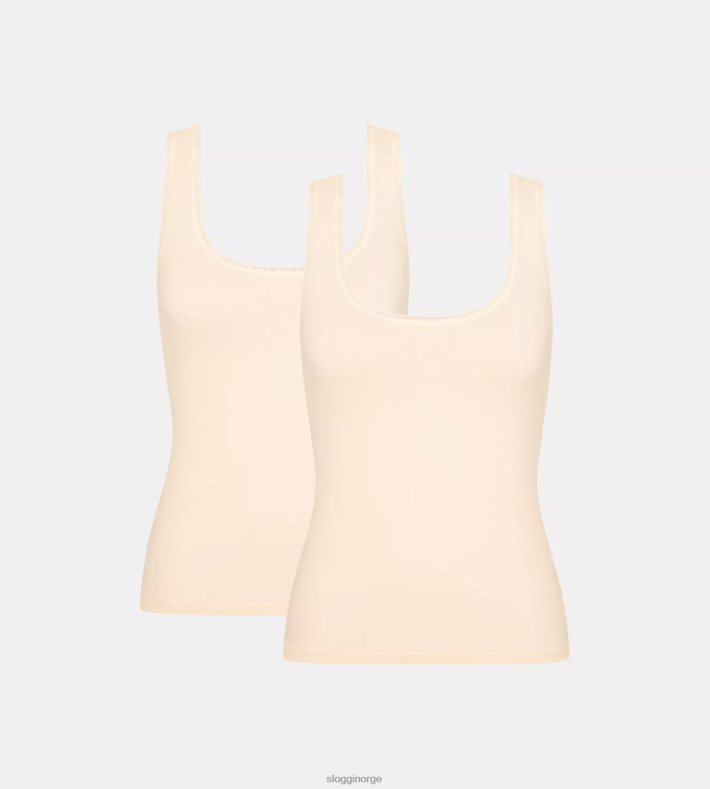 loungewear | sloggi gå tank top kvinner ferskt pulver DR662333
