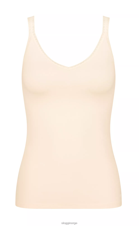 loungewear | sloggi go topp med spaghetti stropper kvinner ferskt pulver DR662500