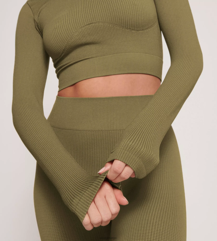 loungewear | sloggi noensinne infundert cbd langermet topp kvinner martini oliven DR662461