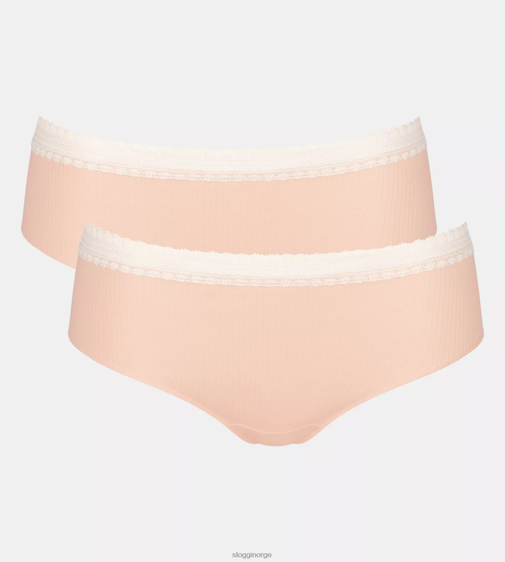 truser | sloggi gå ribbet hipster truser kvinner fabelaktig DR662214