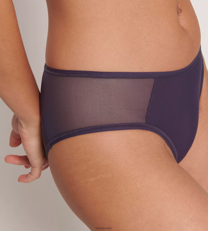 truser | sloggi myke hipster truser kvinner blåbær DR66299