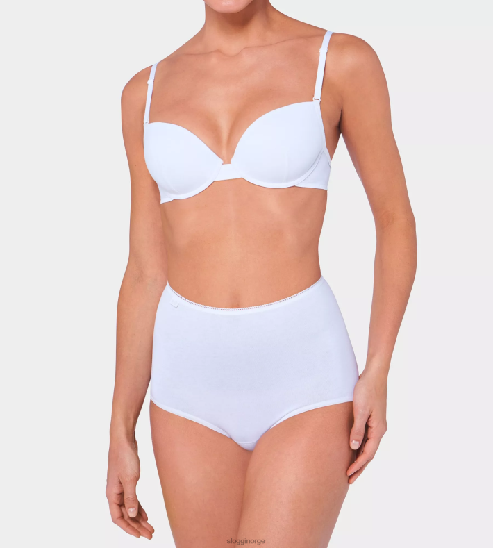 truser | sloggi 24/7 maxi truser i bomull kvinner hvit DR662388