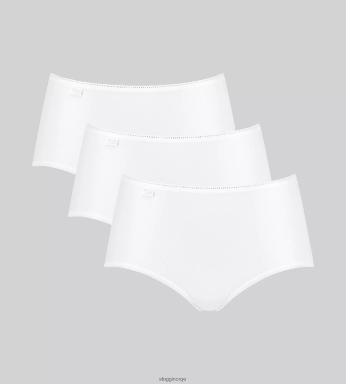 truser | sloggi 24/7 midi truser i mikrofiber kvinner hvit DR662338