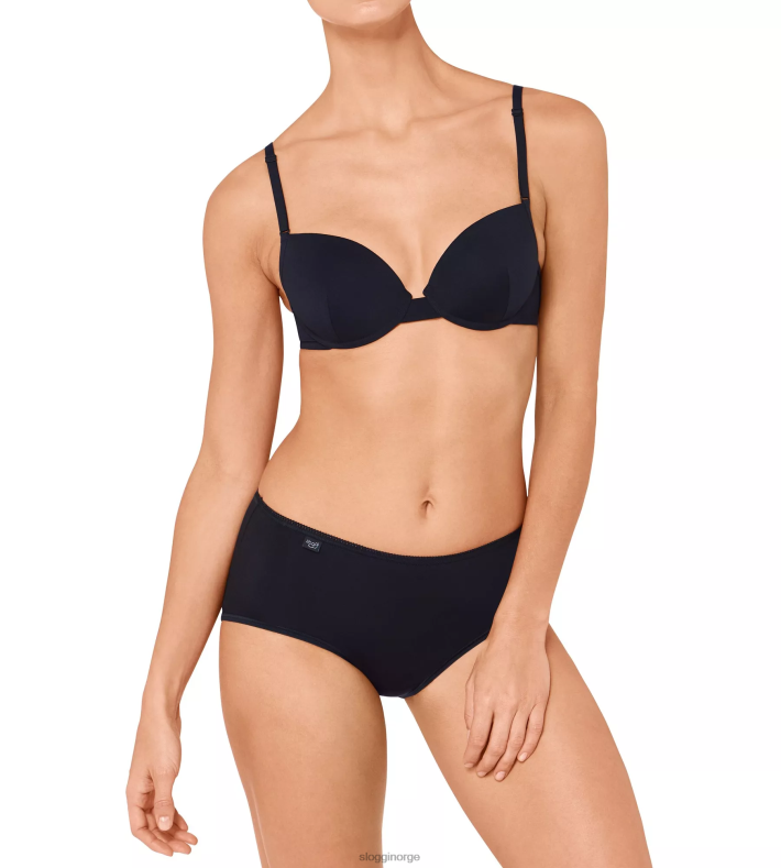 truser | sloggi 24/7 midi truser i mikrofiber kvinner svart DR662545