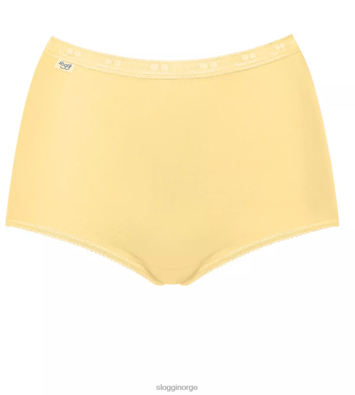 truser | sloggi basic+ maxi truser kvinner gul - lys kombinasjon DR662395