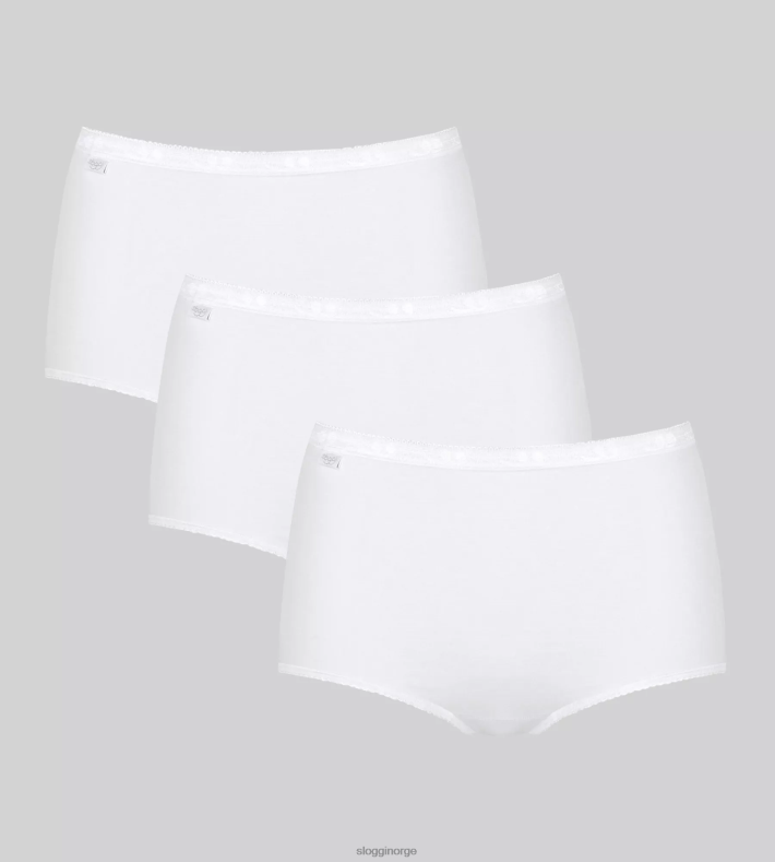 truser | sloggi basic+ maxi truser kvinner hvit DR66260