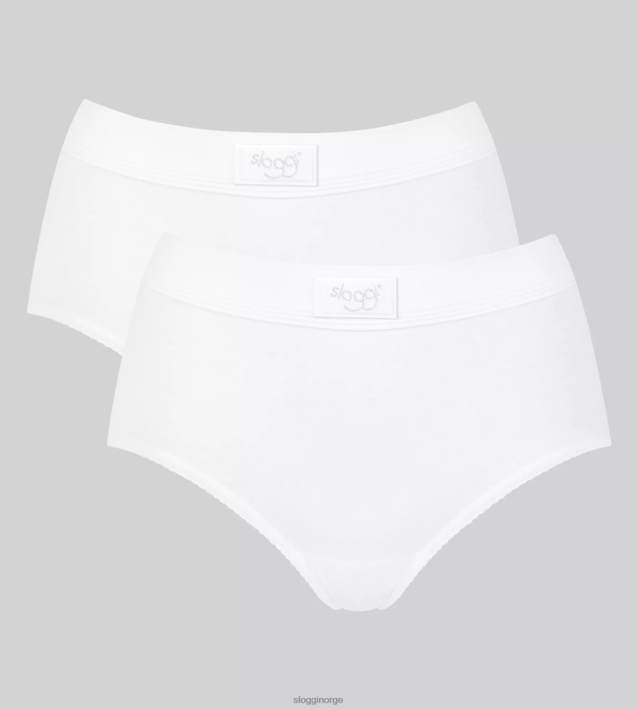 truser | sloggi dobbel komfort maxi truse kvinner hvit DR662312