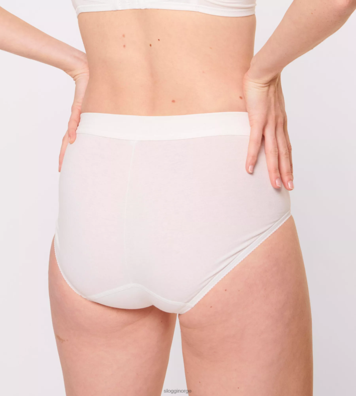 truser | sloggi dobbel komfort maxi truse kvinner hvit DR662312