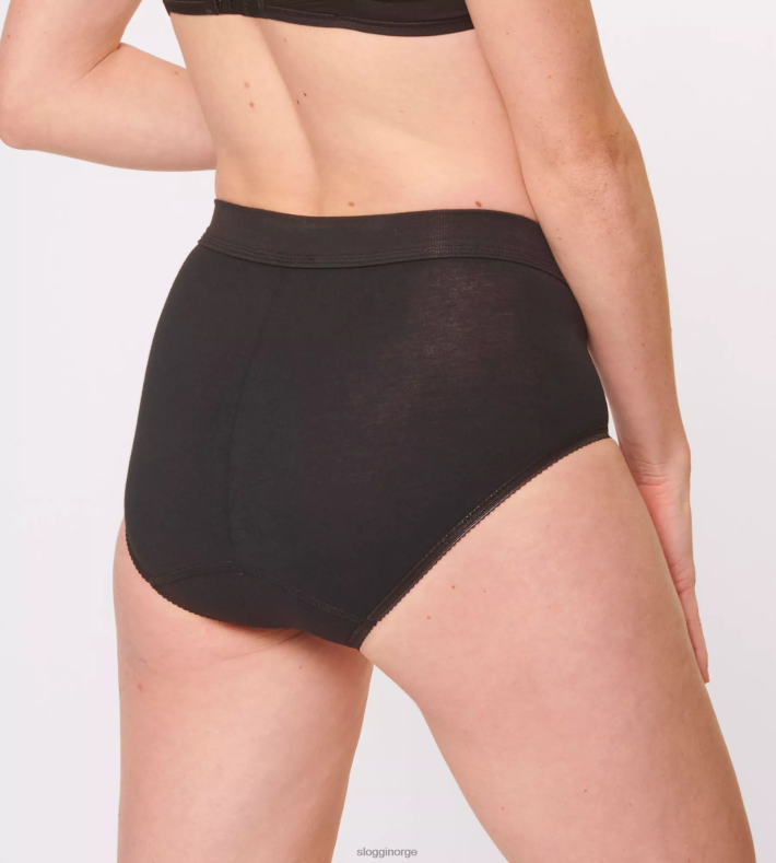 truser | sloggi dobbel komfort maxi truse kvinner svart DR662201