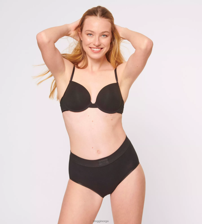 truser | sloggi dobbel komfort maxi truse kvinner svart DR662201