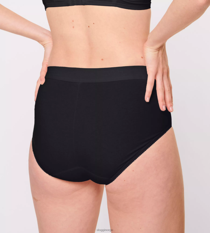 truser | sloggi dobbel komfort maxi truse kvinner svart DR662274