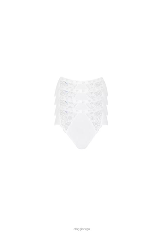 truser | sloggi elegante midi truser kvinner hvit DR662607