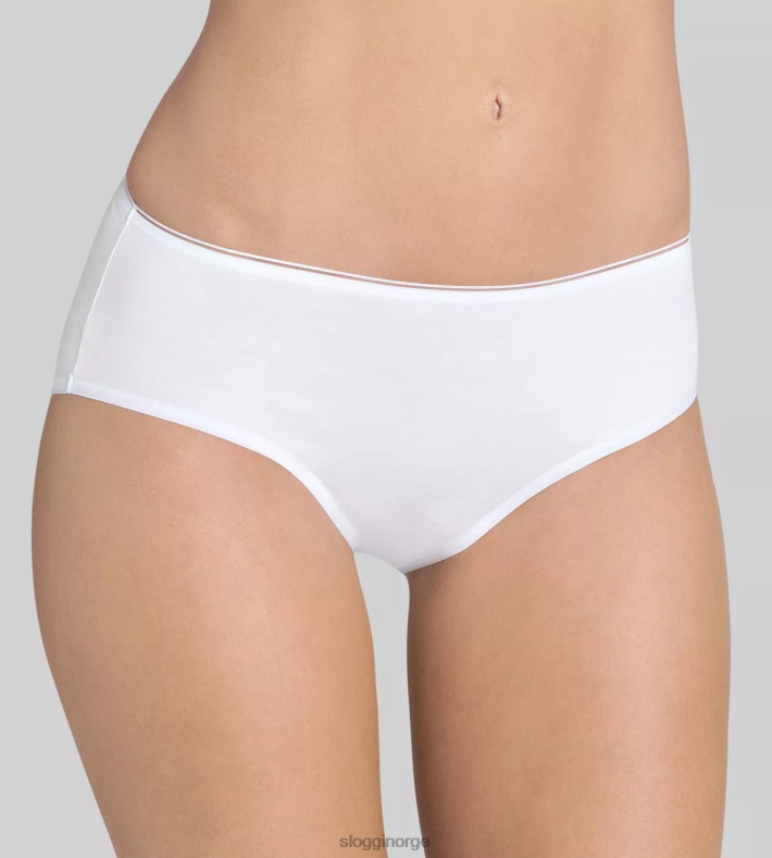 truser | sloggi føle deg oppsiktsvekkende midi truser kvinner hvit DR662690