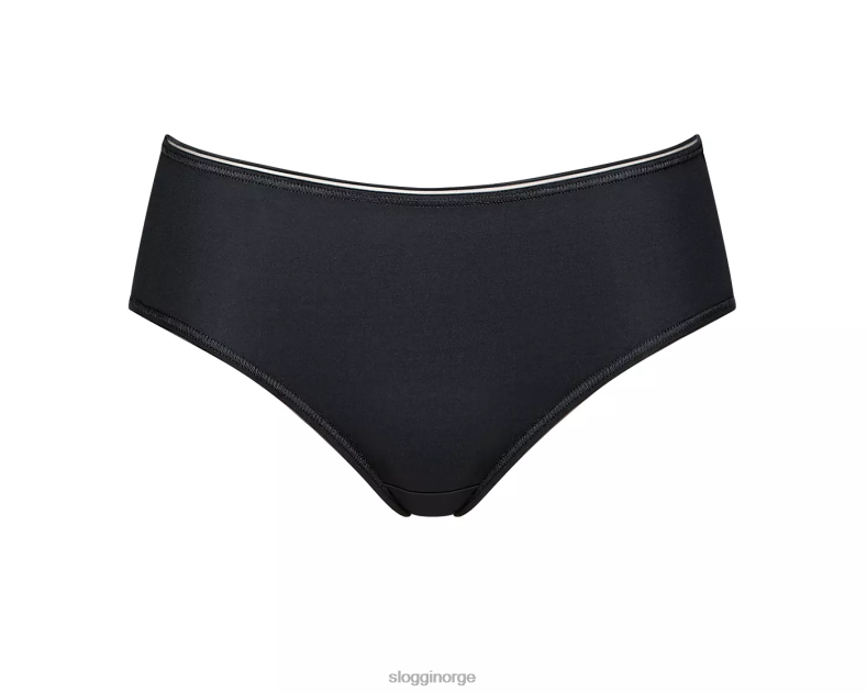 truser | sloggi føle deg oppsiktsvekkende midi truser kvinner svart DR662111