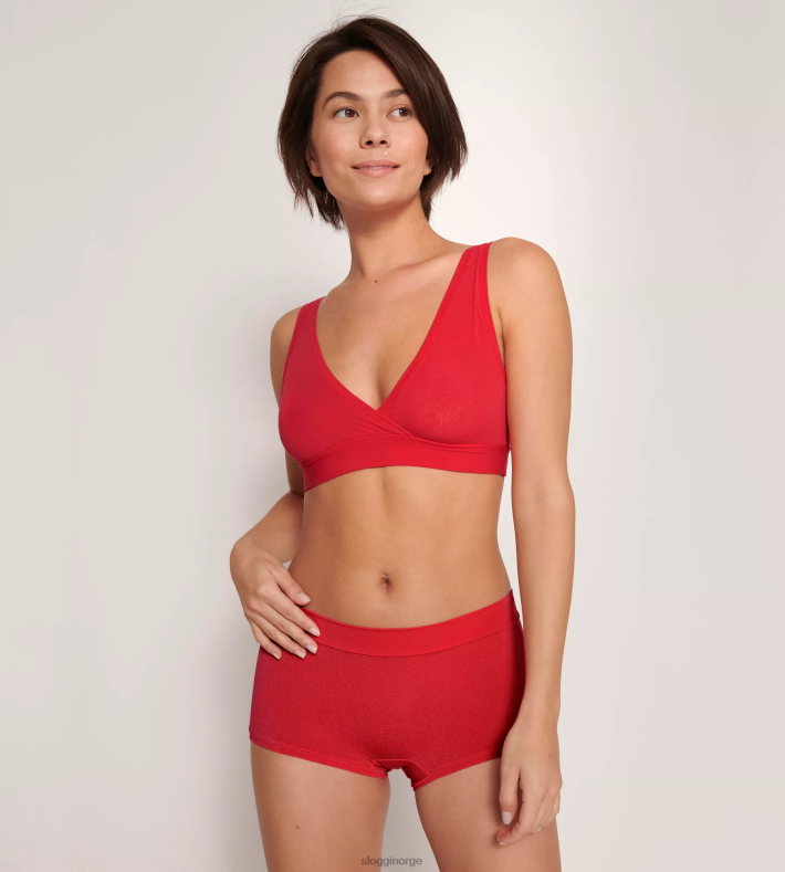 truser | sloggi gå allround korte truser kvinner rød - lys kombinasjon DR662562