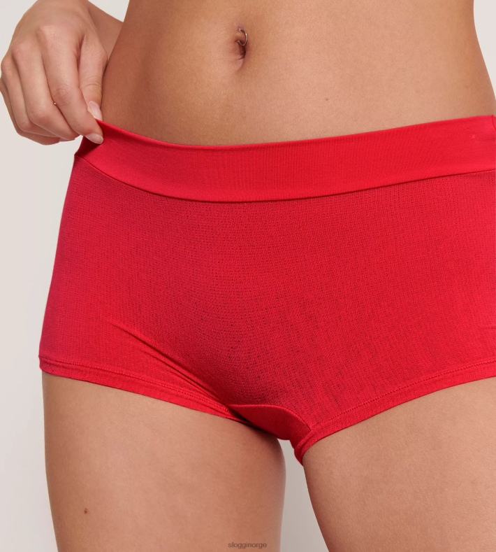 truser | sloggi gå allround korte truser kvinner rød - lys kombinasjon DR662562